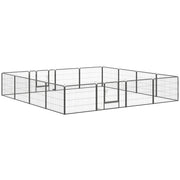 Recinto per Cani ¨C Minimal ¨C Grigio 80x150x60 cm