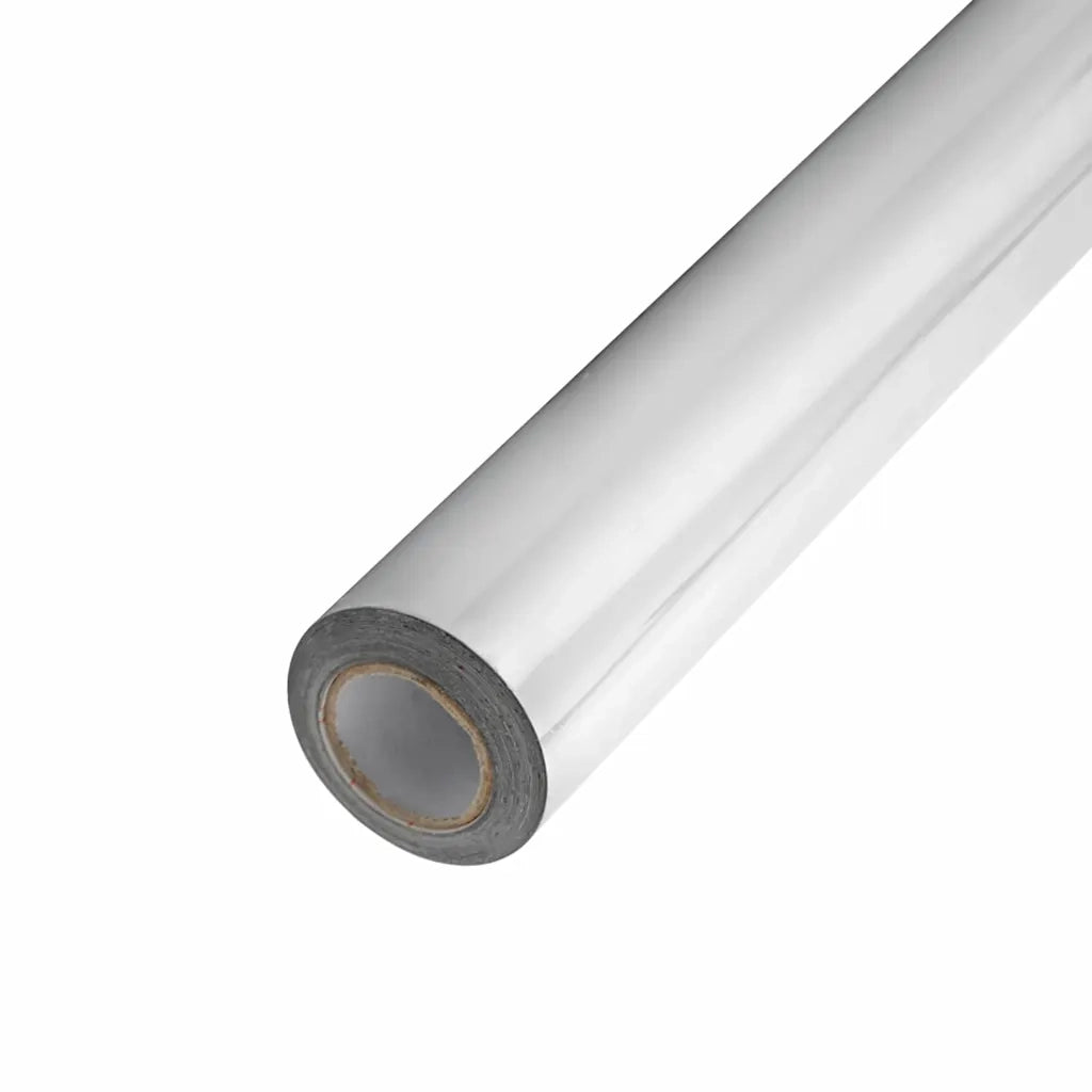 Film Specchiante Autoadesivo 60 x 200 cm 2 pcs Argento PET 3394634