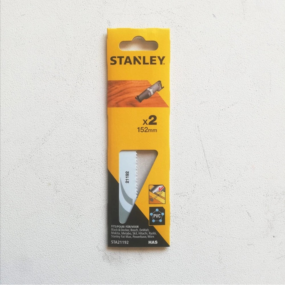 Stanley lama da 152mm per taglio legno per gattuccio - 2pz