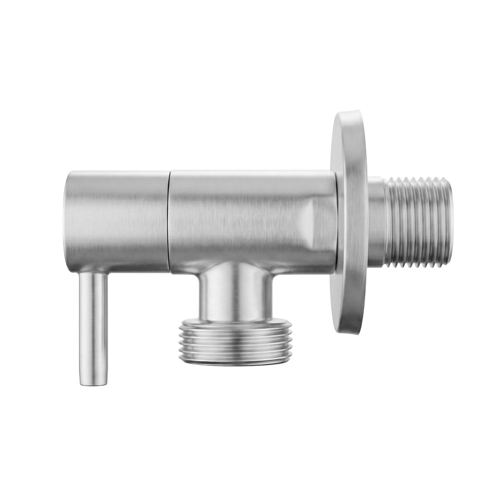 Valvola Ad Angolo 1/2" X 3/4" Brush Nickel