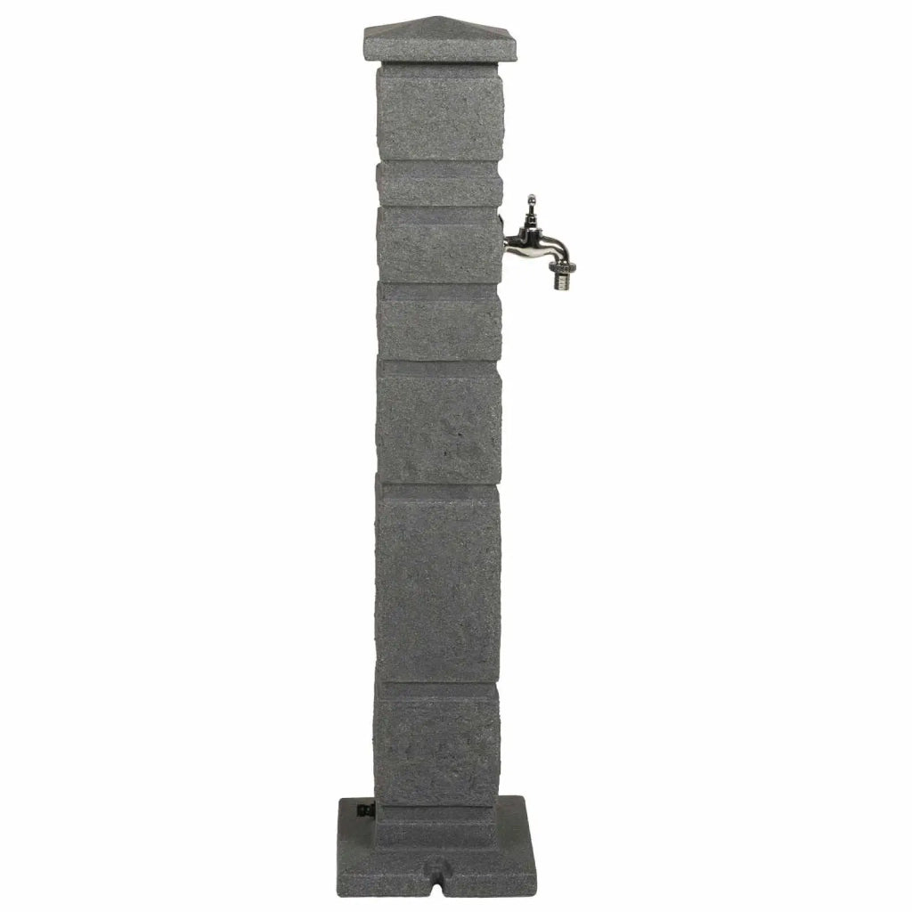 Tanker da giardino Antracite 26 x 26 x 101 cm PE 42033400