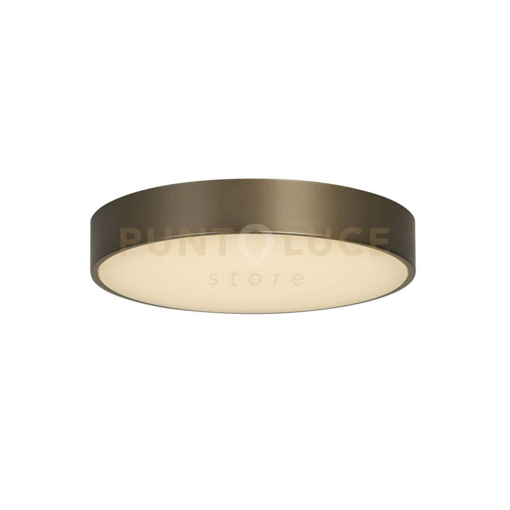 Palma LED Flush, Policarbonato Bronzo con