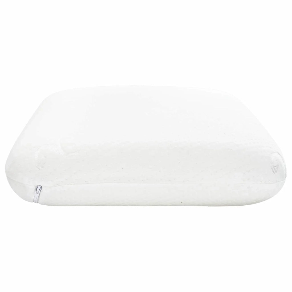 Cuscino da Letto Bianco 50 x 30 x 10,5 cm Schiuma Memory 42020216