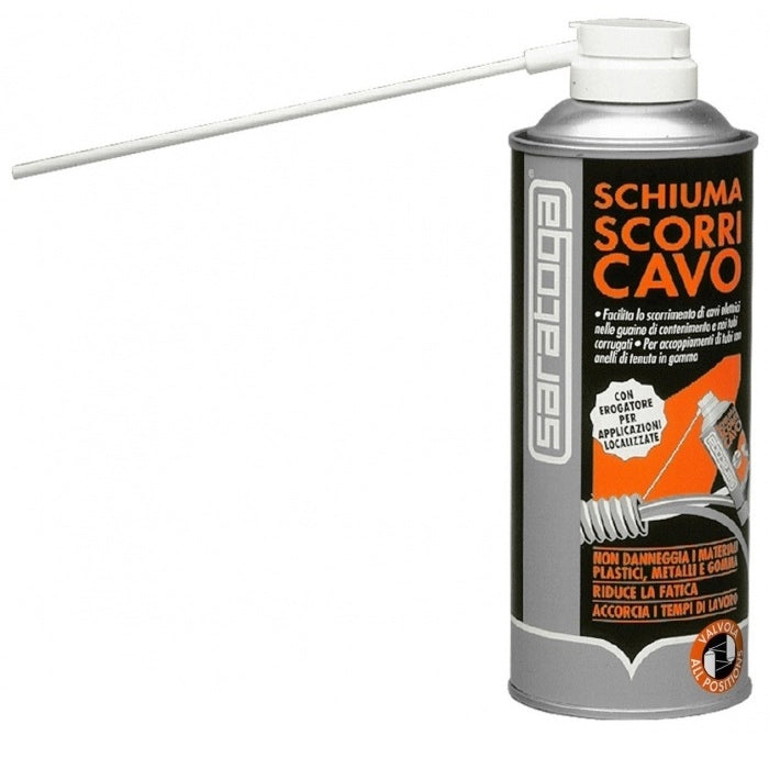 Saratoga SCHIUMA SCORRICAVO 400ML SPRAY.