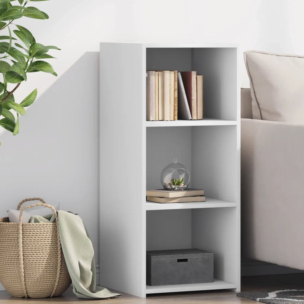 Credenza Bianca 40x41x93 cm in Legno Multistrato 846348