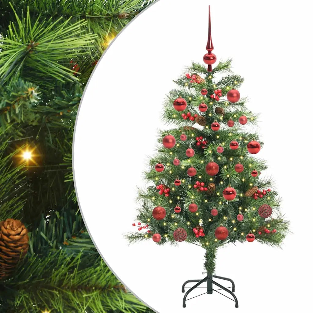 Albero di Natale artificiale Verde 150 cm PVC e Metallo 3395125