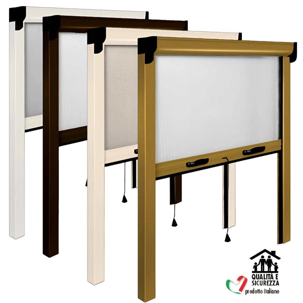 ZANZARIERA IRS OPERA 140X240 CM VERTICALE MARRONE