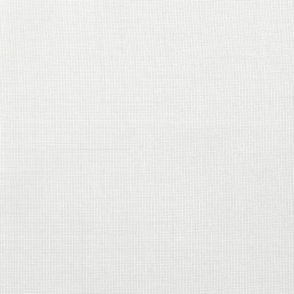 Tende in Voile con Tasche per Aste 2 pz Bianco 4102245