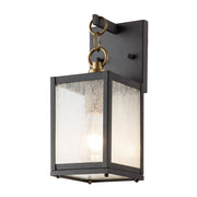Applique esterna Lahden zinco anticato E27 60W Quintiesse