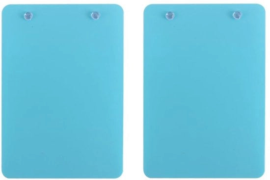 Pannelli per acquario - 2 pezzi - Materiale plastico duraturo - Superficie di crescita per acquario - Con pinze - 17x12cm - Ambiente ottimale per la crescita - Pannelli per crescita