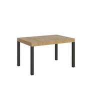 Tavolo allungabile 120/380x90 cm Everyday colore quercia natura gambe antracite