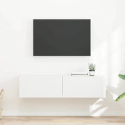Mobile TV da parete 2 pcs Bianco 60 x 31 x 29,5 cm 892190