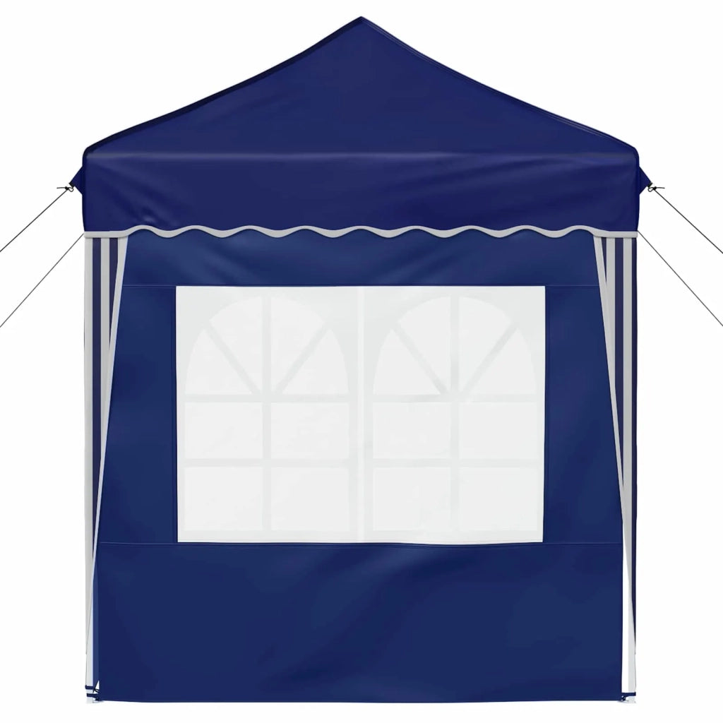 Tenda per feste a pop-up-Gazebo Blu 195 x 195 x 245 cm Tessuto Oxford 907612