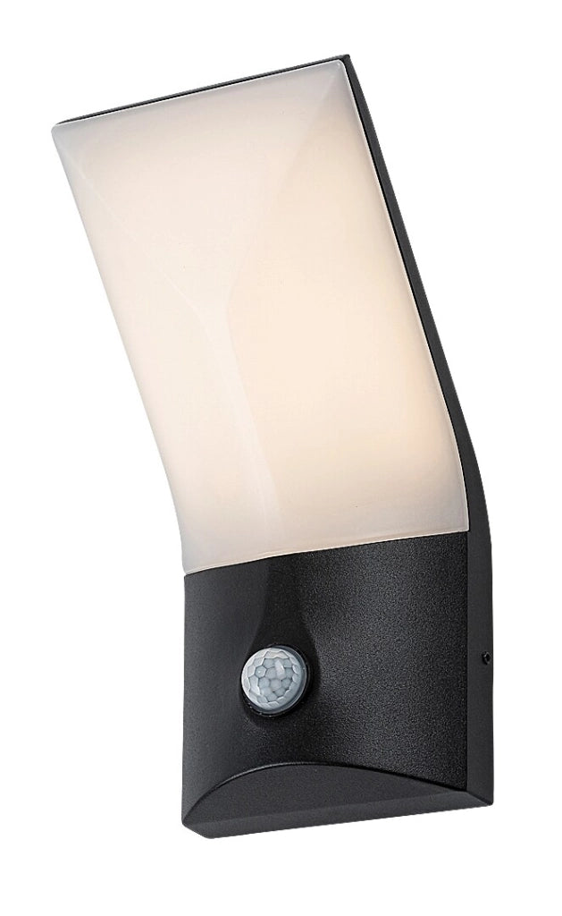 Applique esterna Rabalux Tolna nera LED 10W PIR IP54