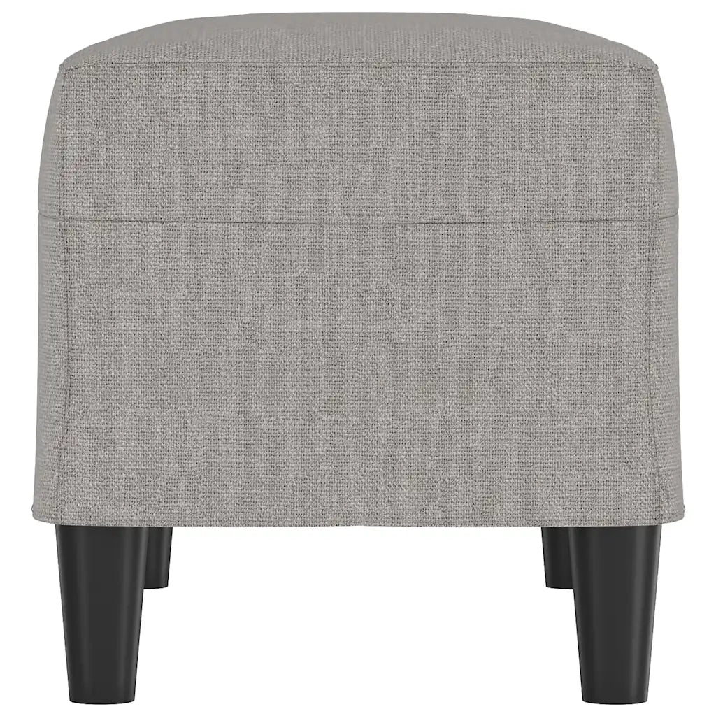 Panca Grigio chiaro 70x35x41 cm in Tessuto 349383