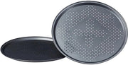 Piatti per pizza rotondi - set da 2 - multifunzionali - 32 cm