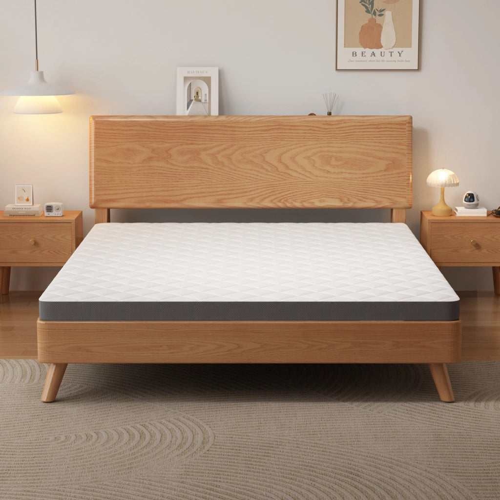 Materasso in schiuma 7 zone bianco 140x200 cm