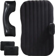 Auto Bed Luce - Matras Auto - Matrassa per Auto - Auto Luce per Sedile Posteriore - Cuscino Auto - Con Pomp - Cuscini - Nero
