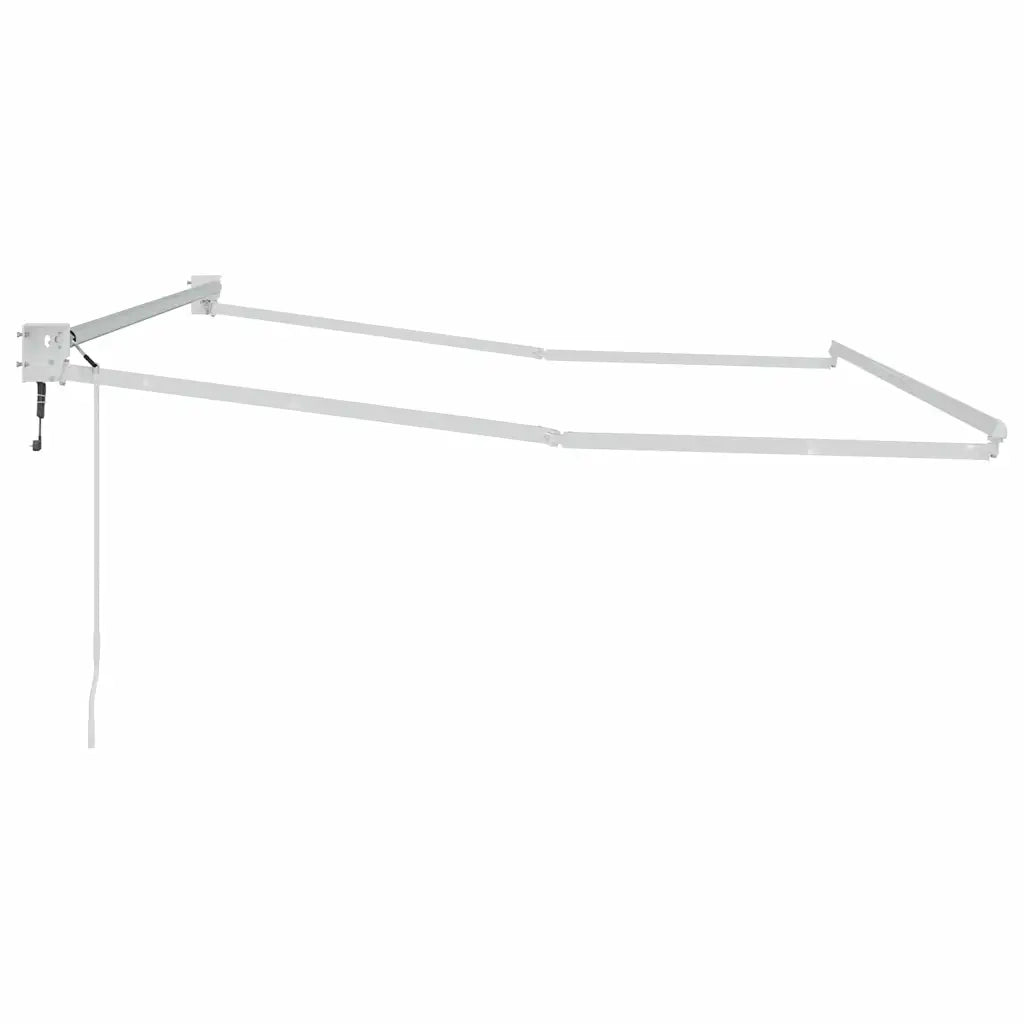 Telaio per tende da sole retrattile Bianco 350 x 250 cm 362022