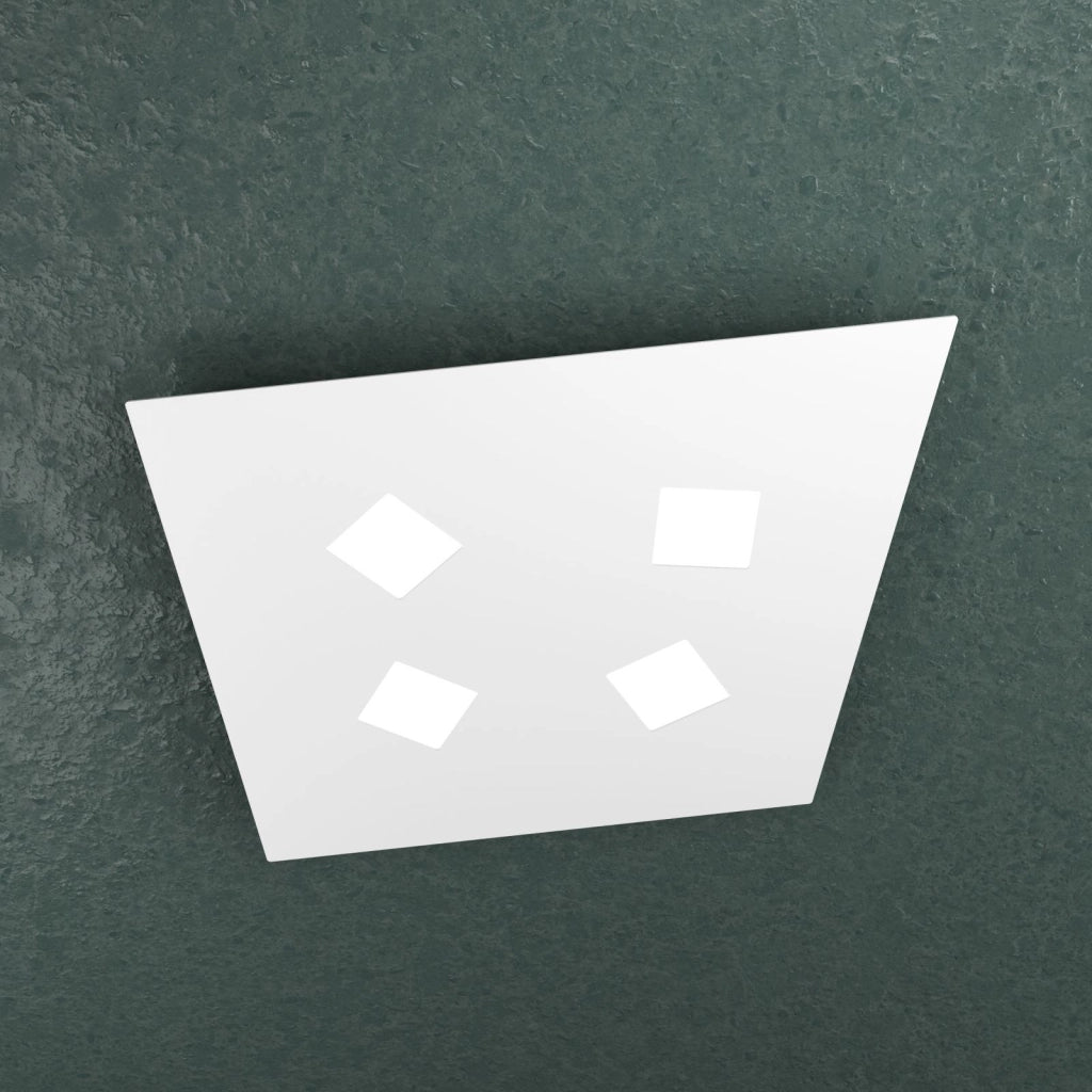 NOTE APPLIQUE-PLAFONIERA 4 LUCI BIANCO 1140-4-BI