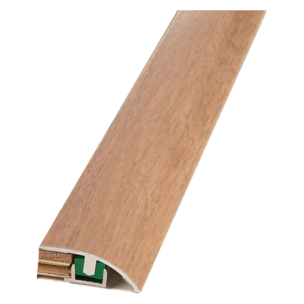 PROFILO CURVO CON BASE PER LAMINATO E PARQUET 'UNI anodizzato argento  - PROFILPAS