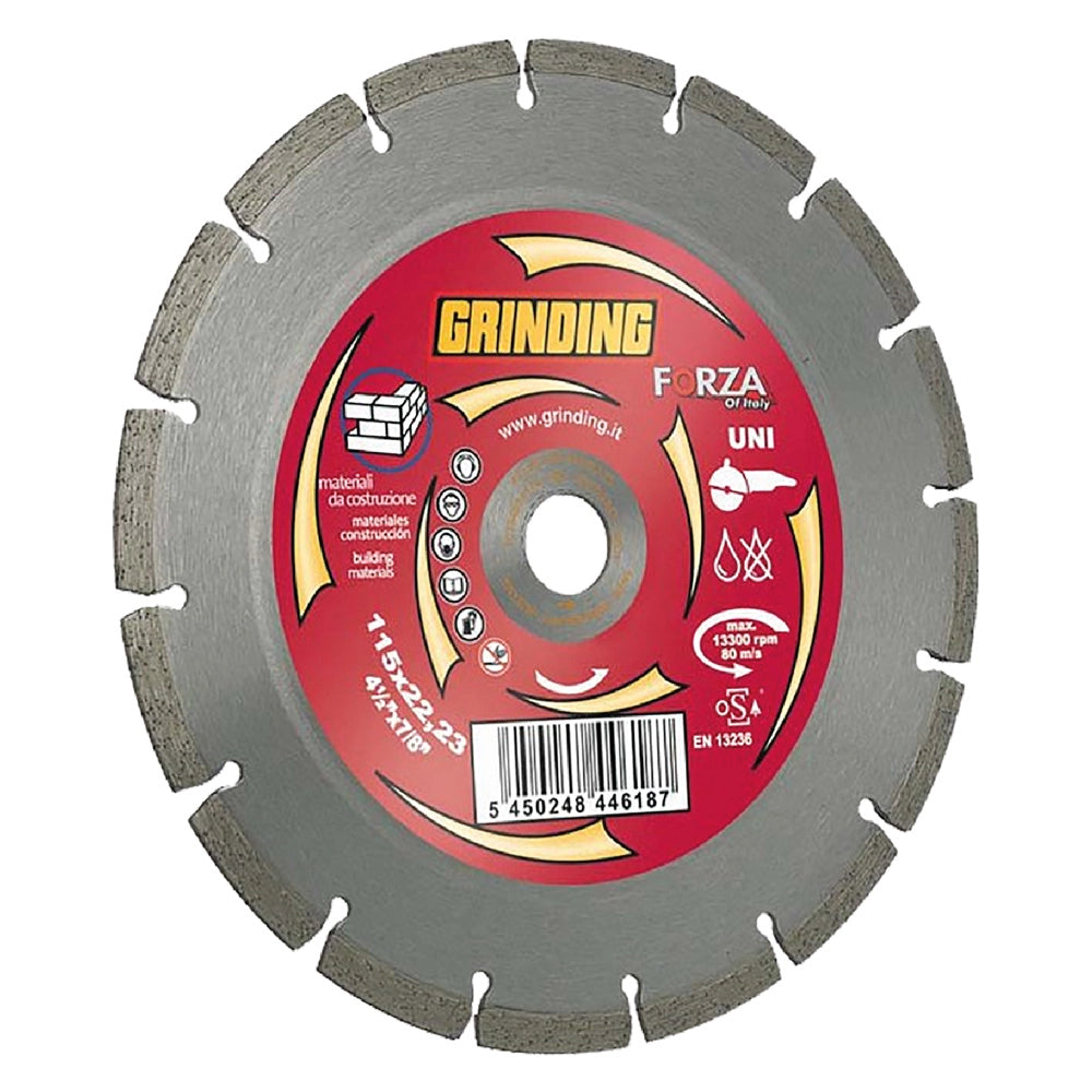 DISCO DIAMANTATO 'FORZA' ø 115  - FORZA GRINDING