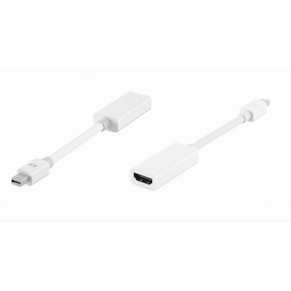 Trade Shop - Maxtech Mini Display Port A Hdmi Convertitore Adattatore Hdtv Per Mac Cmd-hdmi -