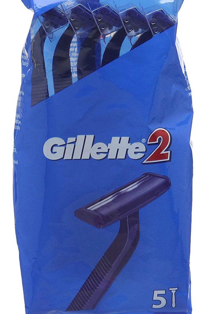GILLETTE RASOI USA E GETTA MODELLO BLU II 5PZ RASATURA PERFETTA