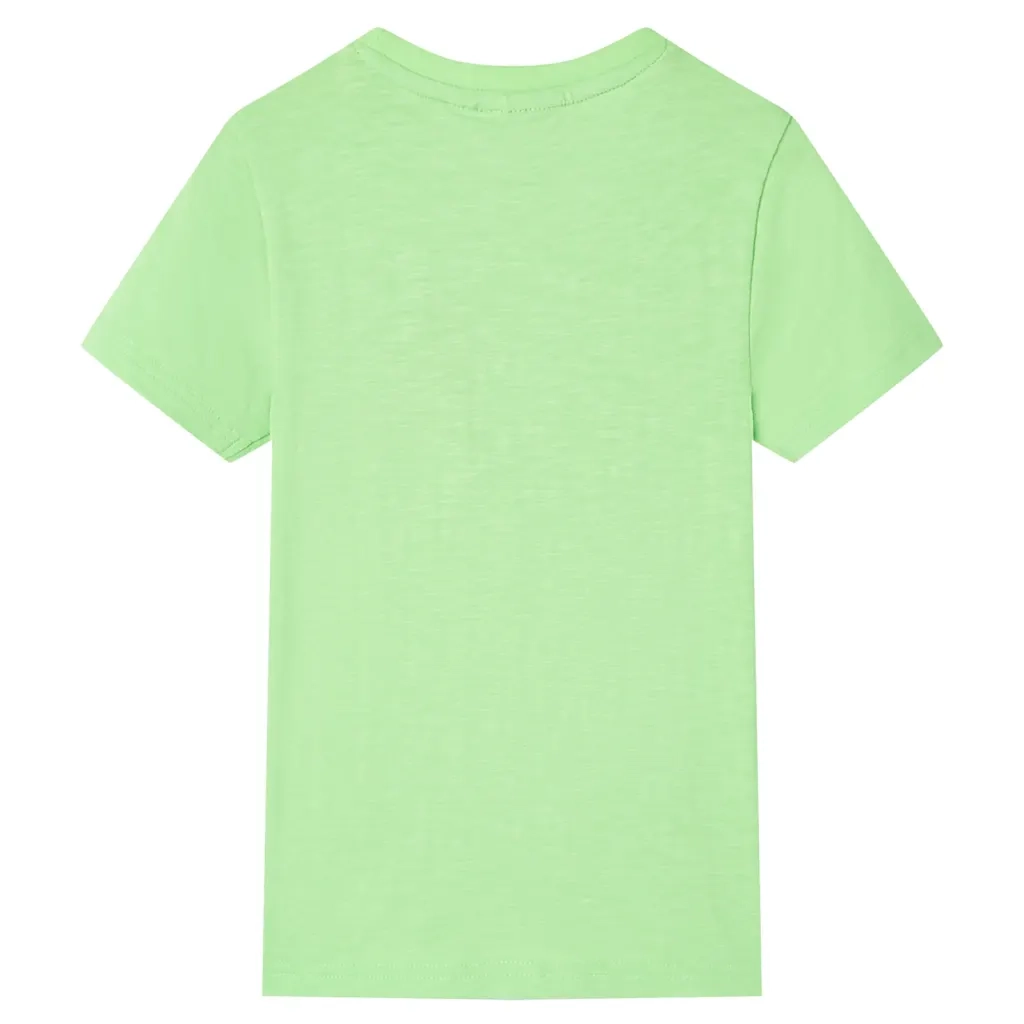 Maglietta da Bambino Verde Neon 116 12471