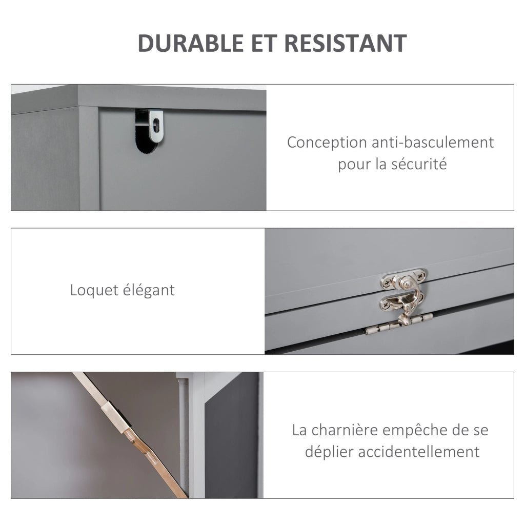 Scrivania con scaffale, ripiano regolabile e lavagna ¨C Minimal ¨C Legno
