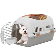 Trasportino per Gatti e Cani Piccoli ¨C Minimal ¨C Grigio Chiaro