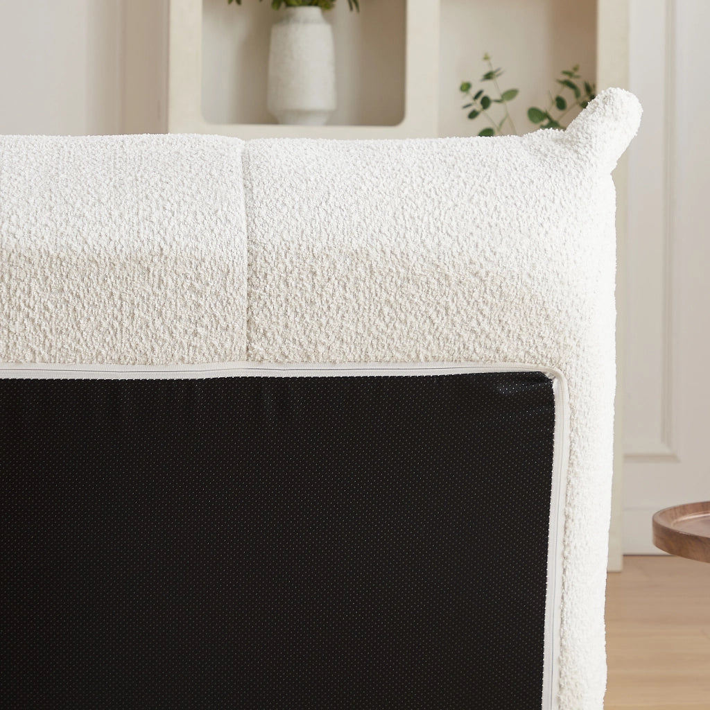 Pouf Divano Chenille ¨C MINIMAL ¨C Beige/Grigio