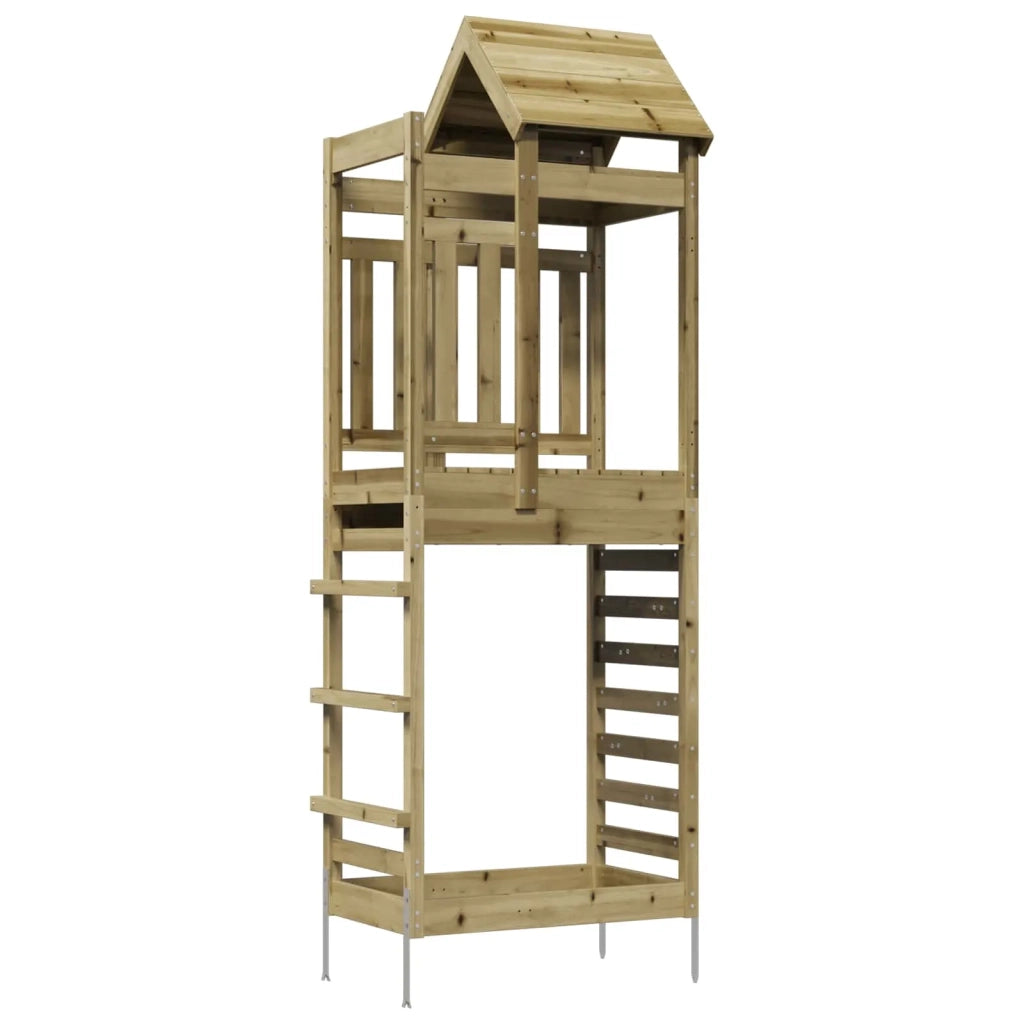 Torre da Gioco Marrone Legno Impregnato Solido 3417207