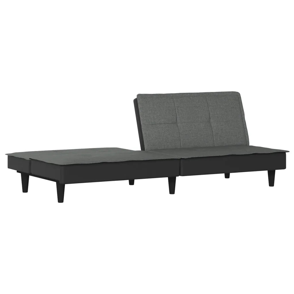 Divano letto | Sof¨¤ letto | Letto singolo Grigio Scuro in Tessuto