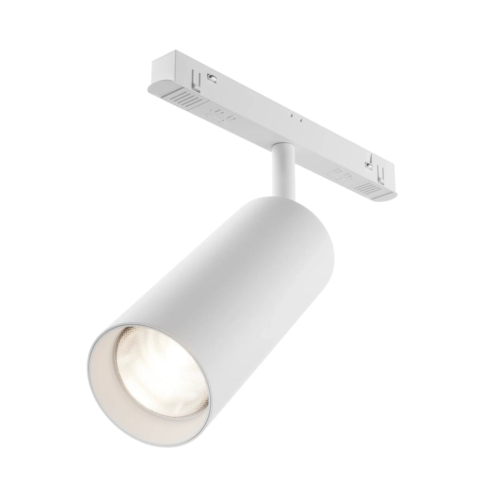 Maytoni Faretto Moderno Exility Focus LED 1 luce LED integrato bianco alluminio