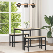 Tavoli da pranzo 80 x 80 x 75 cm Legno ingegnerizzato Quadrato 892627