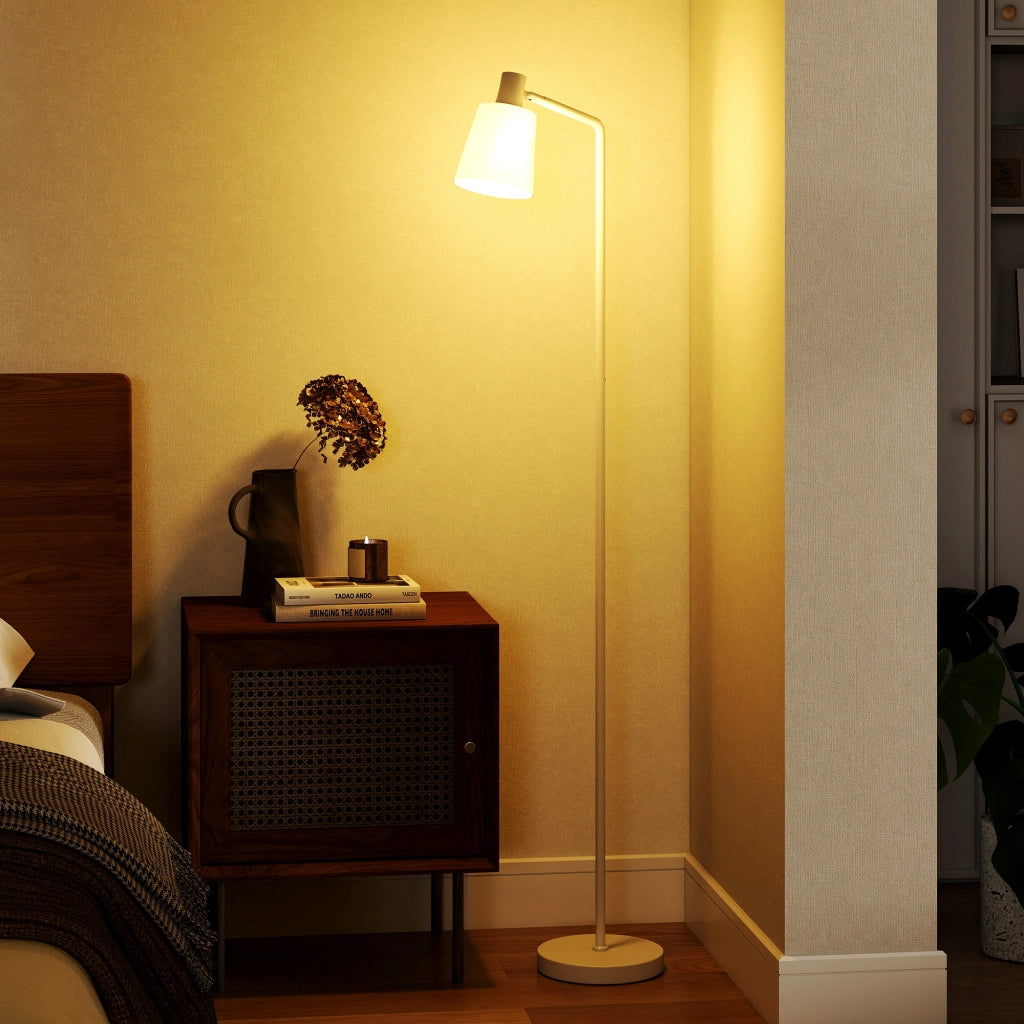 Lampada da Terra LED Dimmerabile ¨C Xylo ¨C 3 Temperature Colore 3000K-6500K Bianco E27