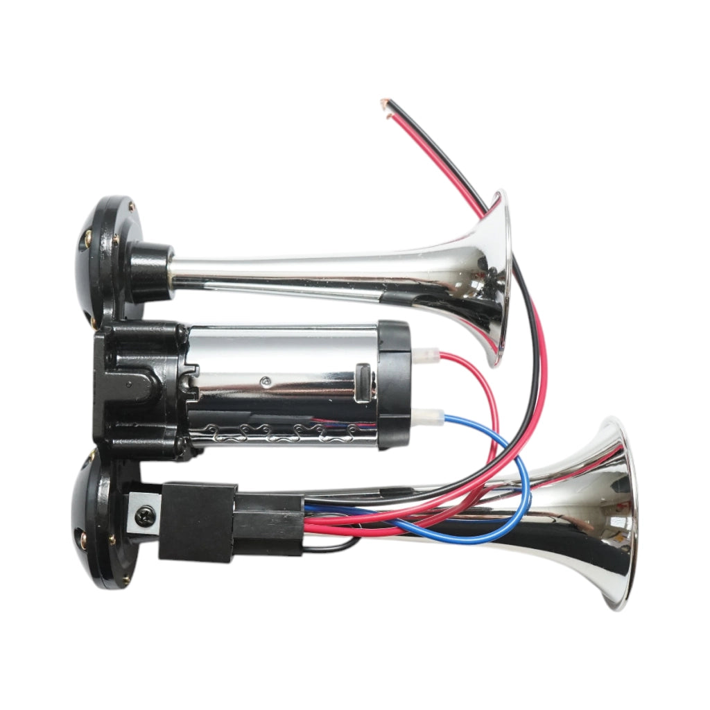 Clacson a 2 trombe 12V con compressore incluso. Breckner Germany