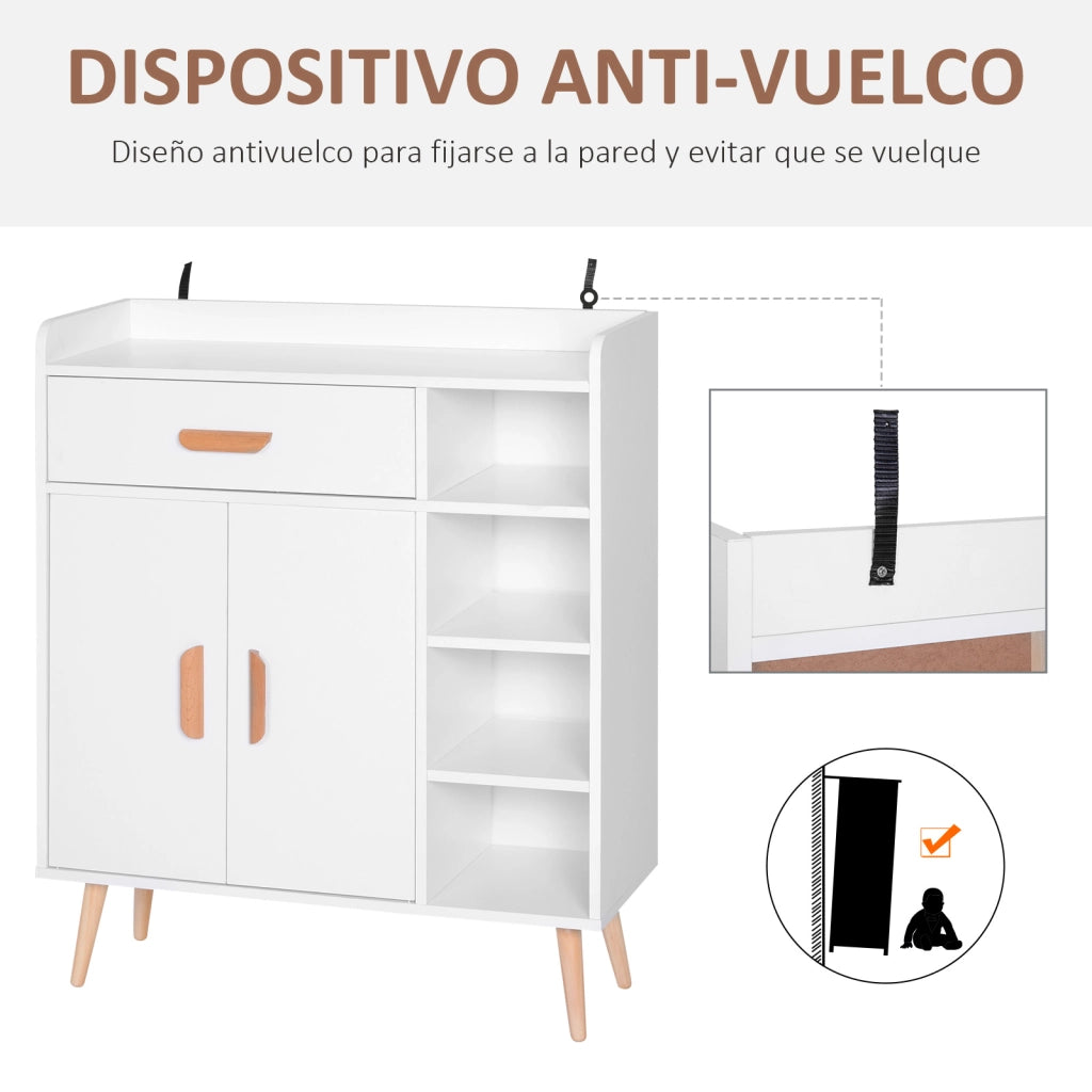 Armadio Multiuso ¨C Minimal ¨C Bianco 80x29.5x96cm