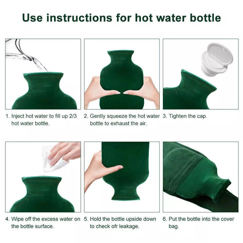Borsa Termica per Borsa dell'Acqua Calda con Cintura ¨C Minimal ¨C 3x1000ml