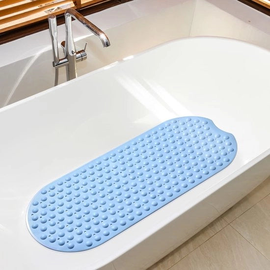 Mat Antiscivolo con Attacchi per Zucca - Mat per Bagno o Doccia