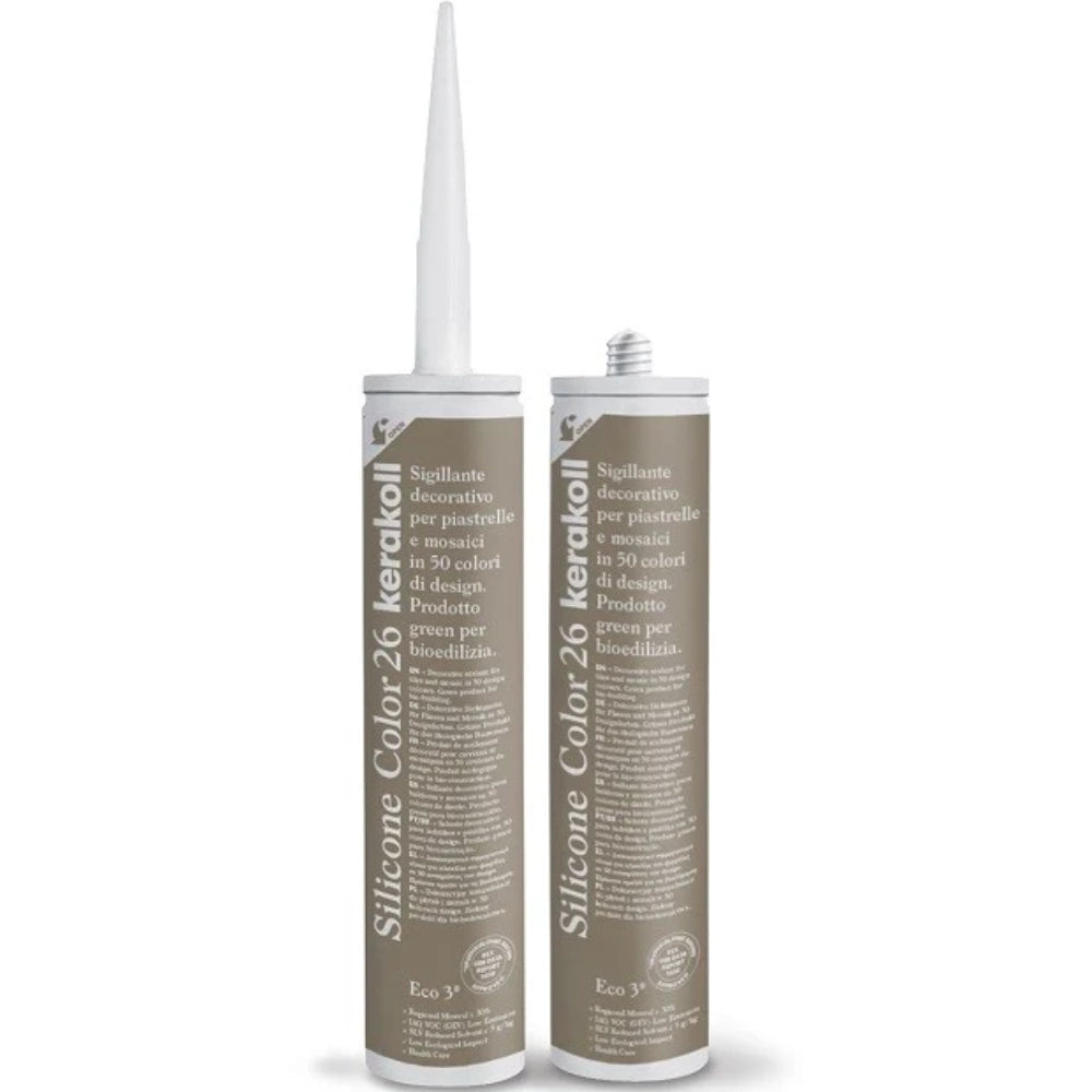 Silicone sigillante decorativo piastrelle mosaici giunture fughe colorato 310 ml *** colore- n 26, confezione 1
