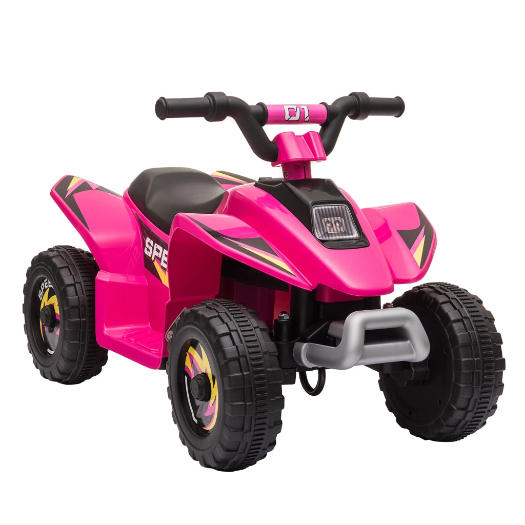 Quad Bambini Elettrico 6V ¨C Minimal ¨C Rosa 72x40x45.5 cm