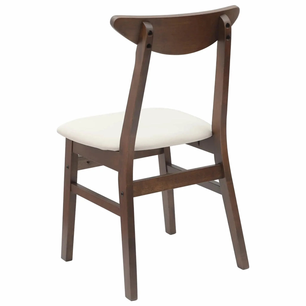 Sedie da pranzo 2 pcs Marrone Chiaro 42 x 47.5 x 81 cm