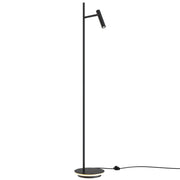 Lampada da terra LED moderna nera Maytoni Estudo 11W