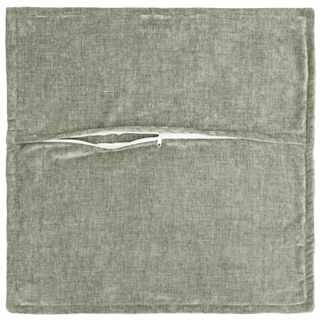 Federa 6 pz HOUTEN Verde 70 x 70 cm Tessuto Chenille 921380