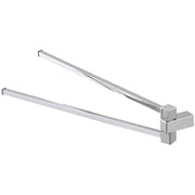 Porta asciugamani 39 cm FERID cromo con piastrine antiruggine