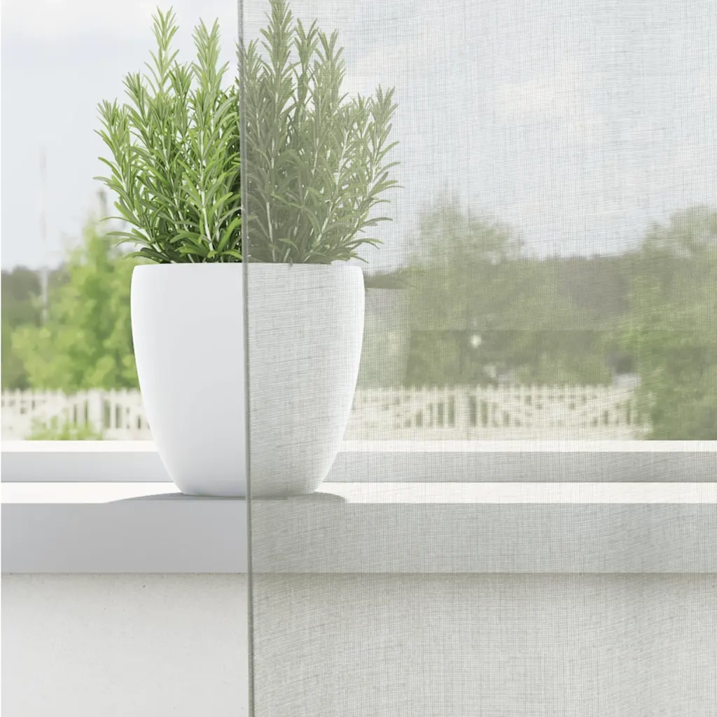 Tende in Voile con Occhielli 2 pz Grigio Chiaro 140x175 cm