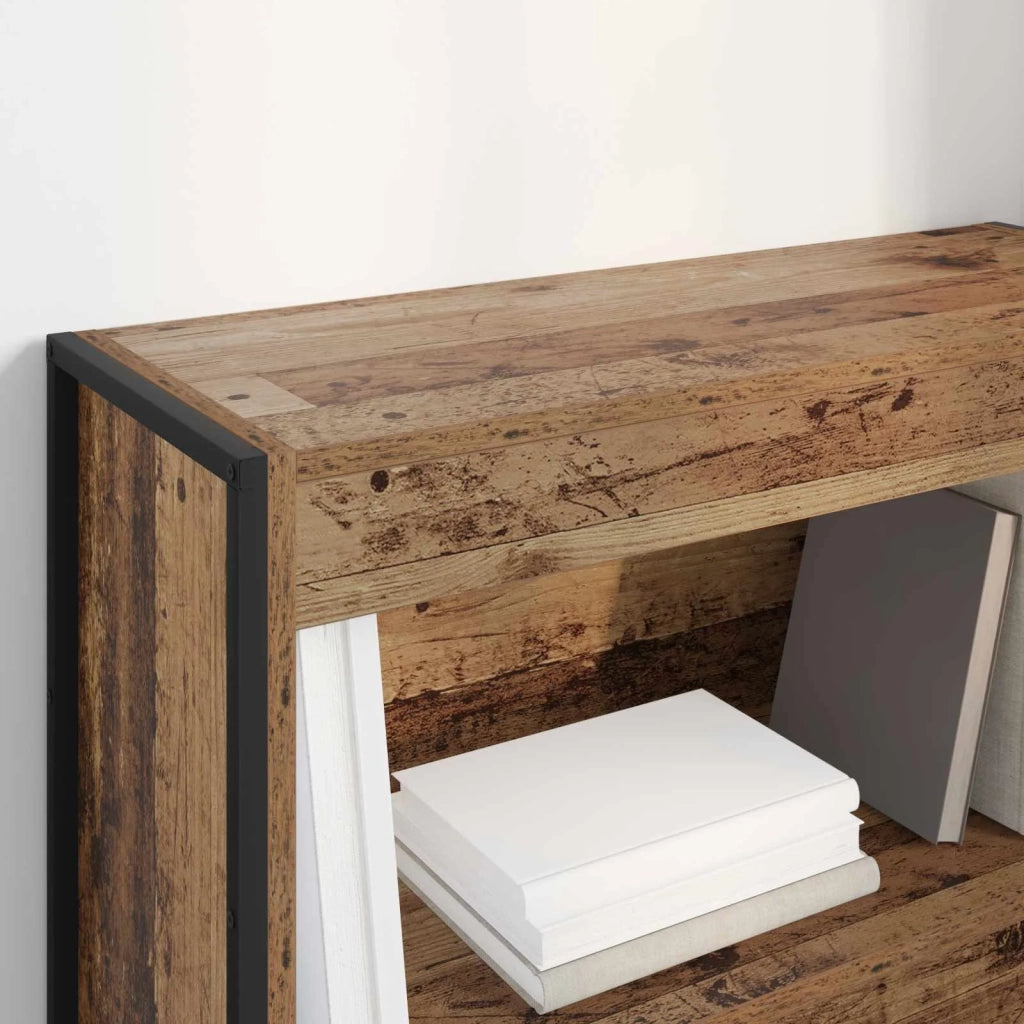 Armadio per Libri Legno vecchio 80 x 30 x 86,5 cm 886412