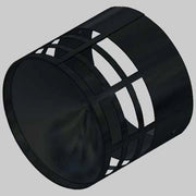TERMINALE DI SCARICO IN NYLON  Ø 80     MADE IN ITALY